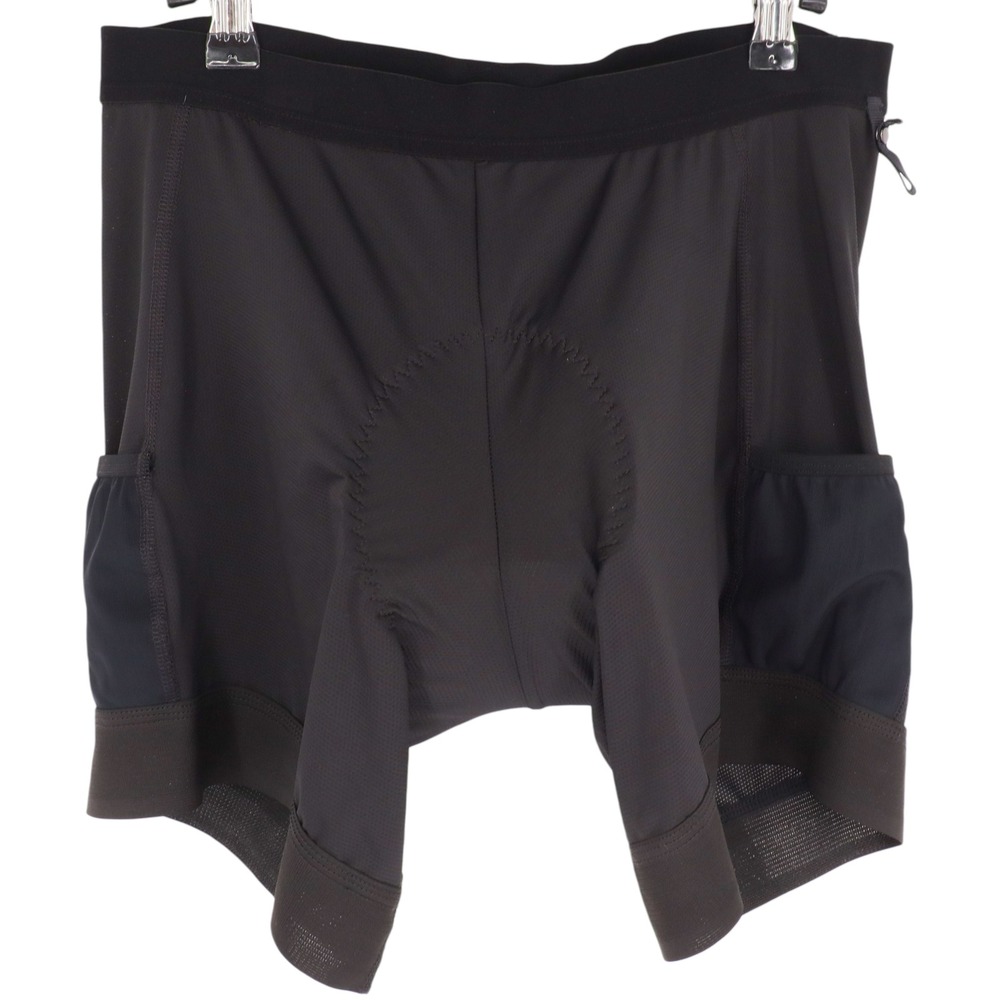 Specialized Mens XL Black Padded Cycling Liner Shorts SWAT Cargo Pockets MTB